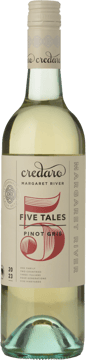 CREDARO WINES Five Tales Pinot Grigio, Margaret River 2023 Bottle image number 0