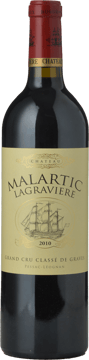 CHATEAU MALARTIC-LAGRAVIERE Rouge Cru classe, Graves 2010 Bottle image number 0