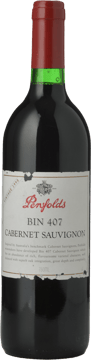 PENFOLDS Bin 407 Cabernet Sauvignon, South Australia 1998 Bottle image number 0