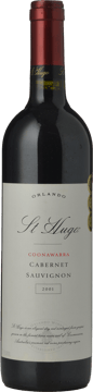 ORLANDO St. Hugo Cabernet Sauvignon (1980 to 2001), Coonawarra 2001 Bottle image number 0
