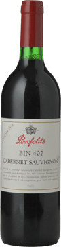 PENFOLDS Bin 407 Cabernet Sauvignon, South Australia 1998 Bottle image number 0