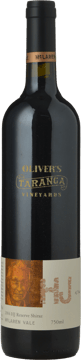 OLIVER'S TARANGA VINEYARDS HJ Shiraz, McLaren Vale 2004 Bottle image number 0