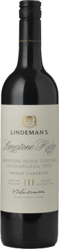 LINDEMANS Limestone Ridge Vineyard Shiraz Cabernet, Coonawarra 2013 Bottle image number 0