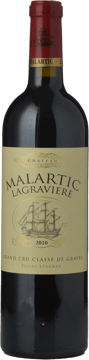 CHATEAU MALARTIC-LAGRAVIERE Rouge Cru classe, Graves 2010 Bottle image number 0