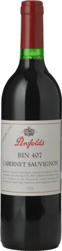 PENFOLDS Bin 407 Cabernet Sauvignon, South Australia 1998 Bottle image number 0