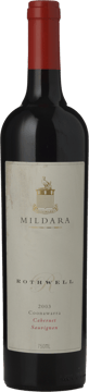 MILDARA Rothwell Cabernet Sauvignon, Coonawarra 2003 Bottle image number 0
