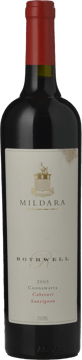MILDARA Rothwell Cabernet Sauvignon, Coonawarra 2003 Bottle image number 0
