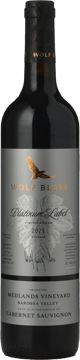 WOLF BLASS WINES Platinum Label Cabernet Sauvignon, Barossa Valley 2021 Bottle image number 0