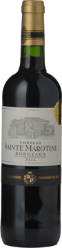 CHATEAU SAINTE MAROTINE, Bordeaux 2016 Bottle image number 0