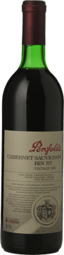 PENFOLDS Bin 707 Cabernet Sauvignon, South Australia 1990 Bottle image number 0