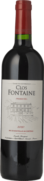CHATEAU CLOS FONTAINE, Cotes de Francs 2020 Bottle image number 0