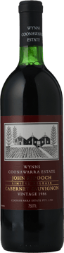 WYNNS COONAWARRA ESTATE John Riddoch Cabernet Sauvignon, Coonawarra 1986 Bottle image number 0