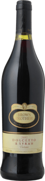 BROWN BROTHERS Dolcetto Syrah, Victoria 2002 Bottle image number 0