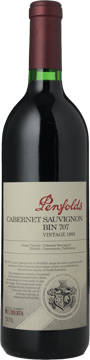 PENFOLDS Bin 707 Cabernet Sauvignon, South Australia 1993 Bottle image number 0