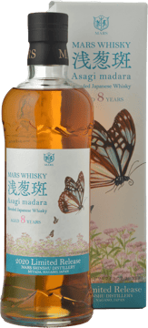 MARS Asagi Madara 8 Years old Limited Release 48% ABV Whisky, Japan NV 700ml image number 0