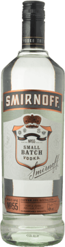 SMIRNOFF No. 55 Copper Pot Still Vodka NV One Litre Bottle image number 0