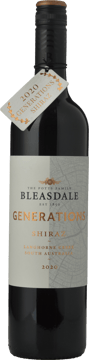 BLEASDALE VINEYARD Generations Shiraz, Langhorne Creek 2020 Bottle image number 0