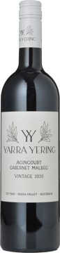 YARRA YERING Agincourt Cabernet Malbec, Yarra Valley 2020 Bottle image number 0