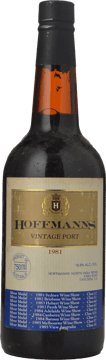 HOFFMANS Vintage Port, Barossa Valley 1981 Bottle image number 0