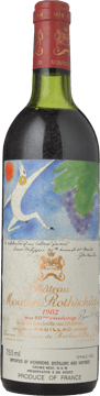 CHATEAU MOUTON-ROTHSCHILD 1er cru classe, Pauillac 1982 Bottle image number 0