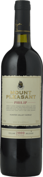 MOUNT PLEASANT Philip Shiraz, Hunter Valley 2000 Bottle image number 0