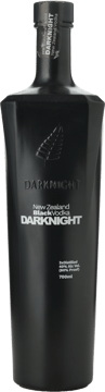 DARKNIGHT Black 40% ABV Vodka, New Zealand NV 700ml image number 0