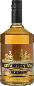 REBELLION BAY Spiced 35% ABV Rum, Trinidad & Tobago NV 700ml image number 0
