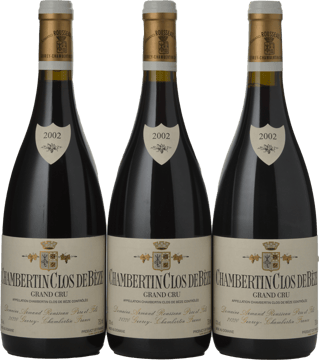 DOMAINE ARMAND ROUSSEAU Grand Cru 3 Bottles Set, Chambertin-Clos de Beze 2002 Set image number 0