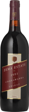 ZEMA ESTATE Shiraz, Coonawarra 1991 Bottle image number 0