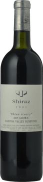 THREE RIVERS (CHRIS RINGLAND) Dry Grown Bush Vines Shiraz, Barossa 1991 Bottle image number 0