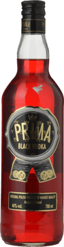 PRIMA Black Vodka 40% ABV, Poland NV 700ml image number 0