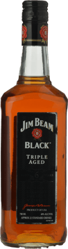 JIM BEAM Black Triple Aged 6 Years 40% ABV, Kentucky NV 700ml image number 0