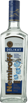 NEMIROFF Delikat Extra Smooth 40% ABV Vodka, Ukraine NV 700ml image number 0