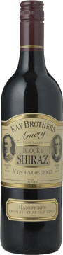 KAY BROS AMERY Block 6 Old Vine Shiraz, McLaren Vale 2003 Bottle image number 0