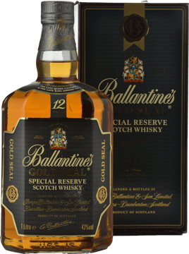 BALLANTINE'S Gold Seal Special Reserve 12 Year Old 43% ABV, Scotland NV One Litre Bottle image number 0