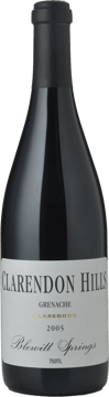 CLARENDON HILLS Blewitt Springs Old Vine Grenache, McLaren Vale 2005 Bottle image number 0