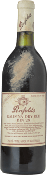 PENFOLDS Kalimna Bin 28 Shiraz, South Australia 1980 Bottle image number 0