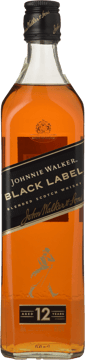 JOHNNIE WALKER Black Label 12 years 40% ABV , Scotland NV 700ml image number 0