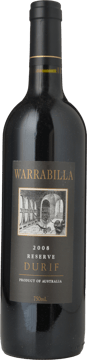 WARRABILLA Reserve Durif, Rutherglen 2008 Bottle image number 0