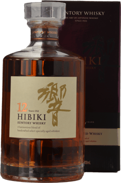 SUNTORY Hibiki 12 Year Old Japanese Whisky 43% ABV, Japan NV 700ml image number 0