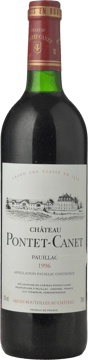 CHATEAU PONTET-CANET 5me cru classe, Pauillac 1996 Bottle image number 0