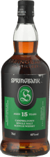 SPRINGBANK 15 Year Old Cambeltown Single Malt Whisky 46% ABV, Campbeltown NV 700ml