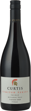 CURTIS FAMILY VINEYARDS Limited Series Shiraz, McLaren Vale 2020 Bottle image number 0