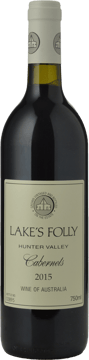 LAKE'S FOLLY Cabernets, Hunter Valley 2015 Bottle image number 0