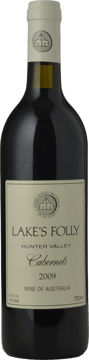 LAKE'S FOLLY Cabernets, Hunter Valley 2009 Bottle image number 0