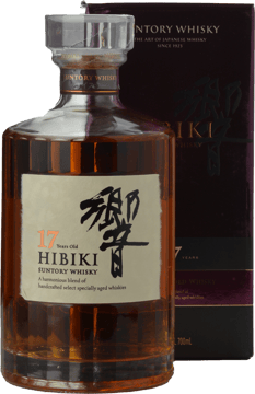 SUNTORY Hibiki 17 Year Old Japanese Whisky 43% ABV, Japan NV Bottle image number 0