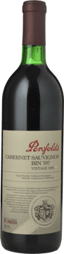 PENFOLDS Bin 707 Cabernet Sauvignon, South Australia 1993 Bottle image number 0