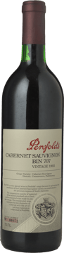 PENFOLDS Bin 707 Cabernet Sauvignon, South Australia 1993 Bottle image number 0