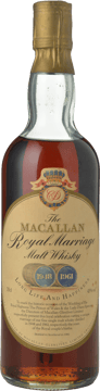 MACALLAN Royal Marriage Vintage Blend 1948 & 1961 Malt Whisky MV Bottle image number 0