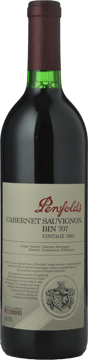 PENFOLDS Bin 707 Cabernet Sauvignon, South Australia 1993 Bottle image number 0